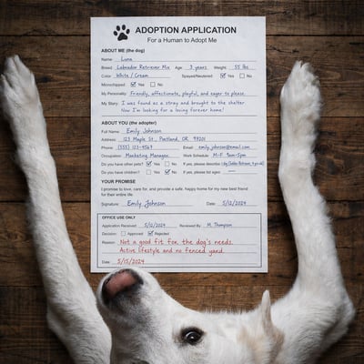 Pet Adoption Rejection: 7 Reasons Why Applications Get Denied