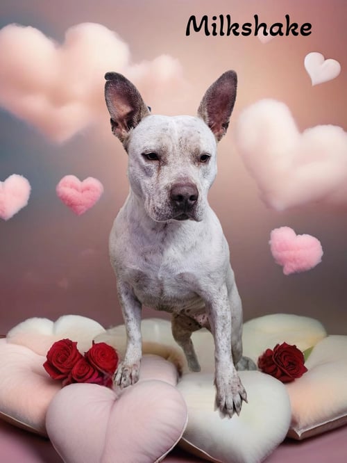 MILKSHAKE - Pit Bull Terrier / Dalmatian available for adoption