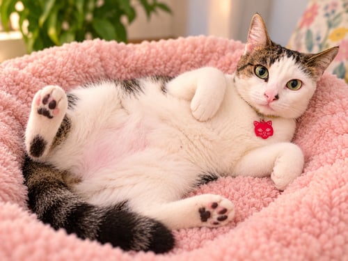 PEARLIE GIRLIE - Turkish Van / British Shorthair available for adoption