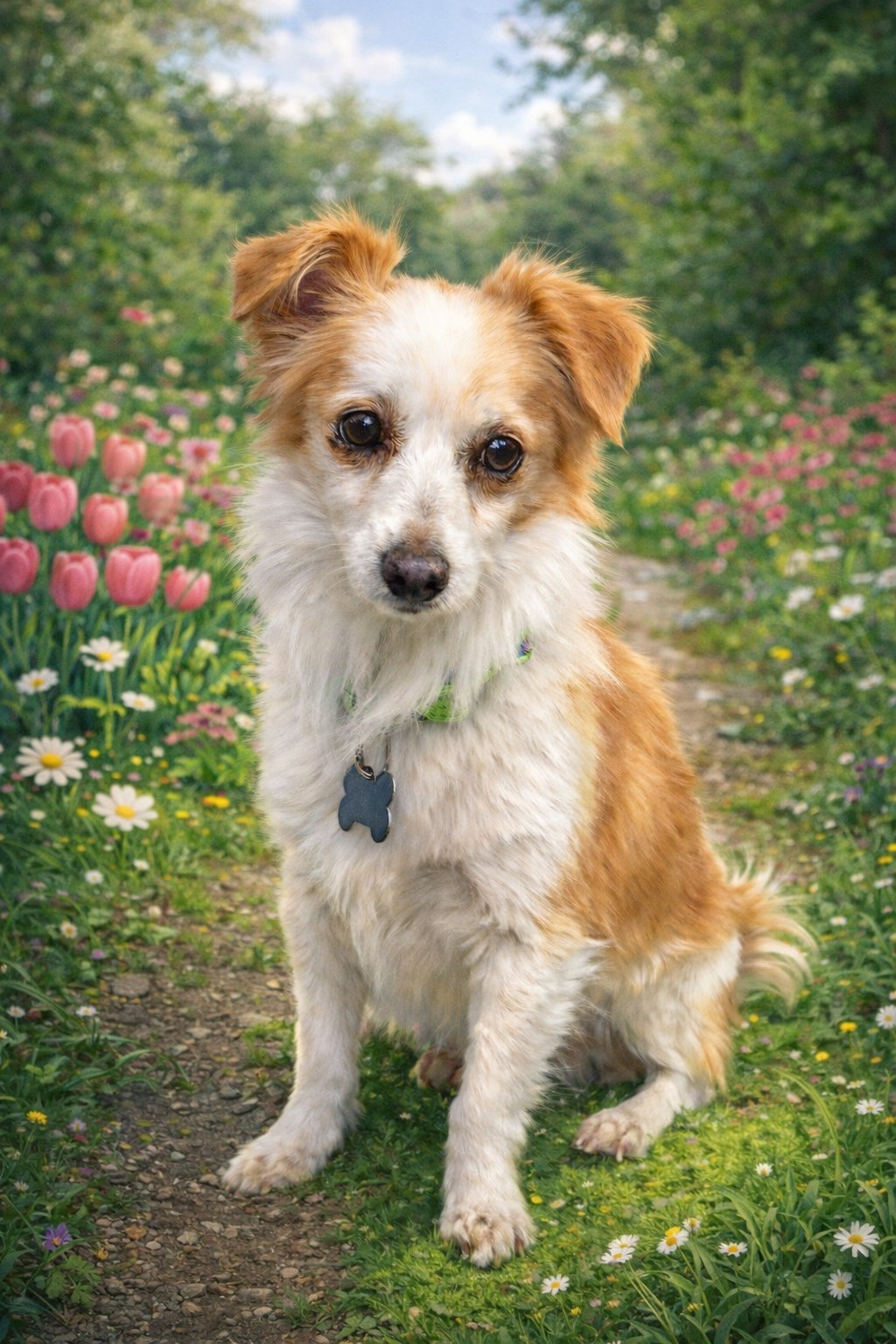 AUGIE - Spaniel / Papillon available for adoption