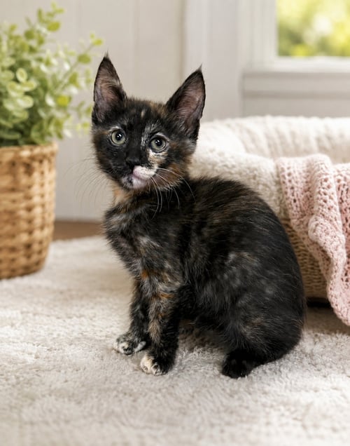 CUPCAKE - Tortoiseshell available for adoption