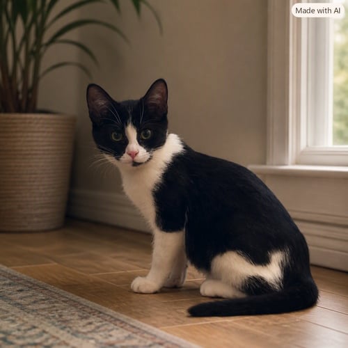 TUX - Tuxedo available for adoption