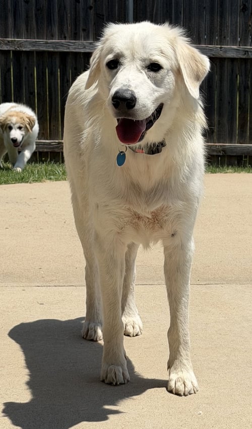 MIA - Great Pyrenees for adoption in Mesquite