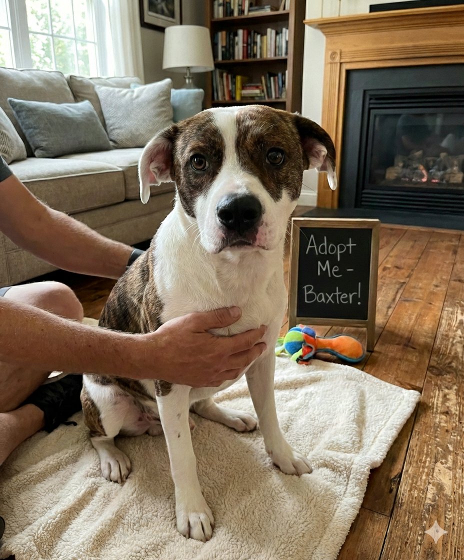 BAXTER RDS - Labrador Retriever / Australian Cattle Dog/Blue Heeler available for adoption