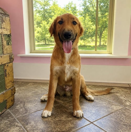 TREVOR  LONESTAR - English Shepherd available for adoption