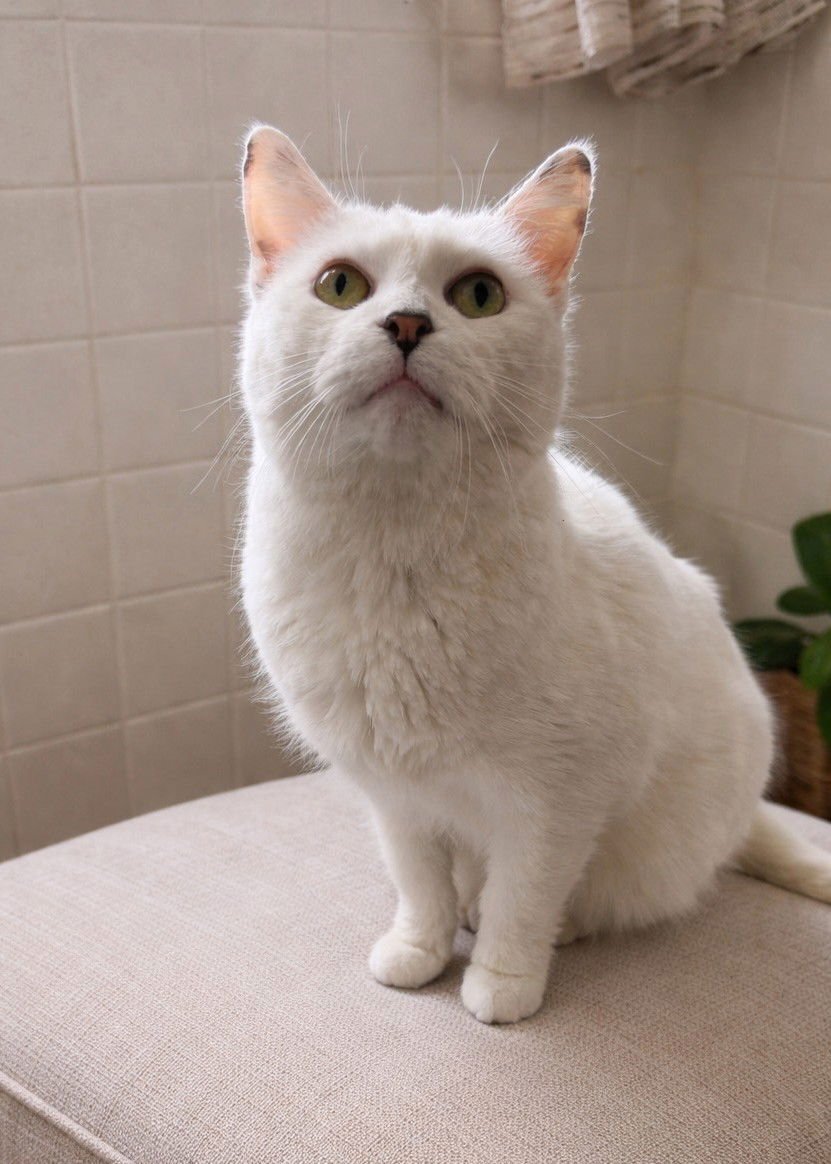 MISTY WHITE - Domestic Short Hair available for adoption