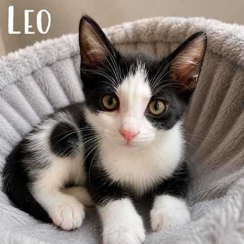 LEO - Domestic Short Hair available for adoption