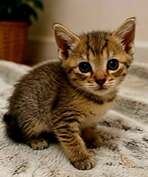 KITTEN SLINKY - Tabby available for adoption