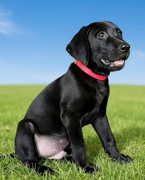 PUPPY TRAVIS - Redbone Coonhound / Labrador Retriever available for adoption