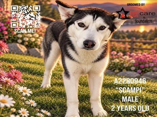 SCAMPI - Siberian Husky for adoption in Los Angeles