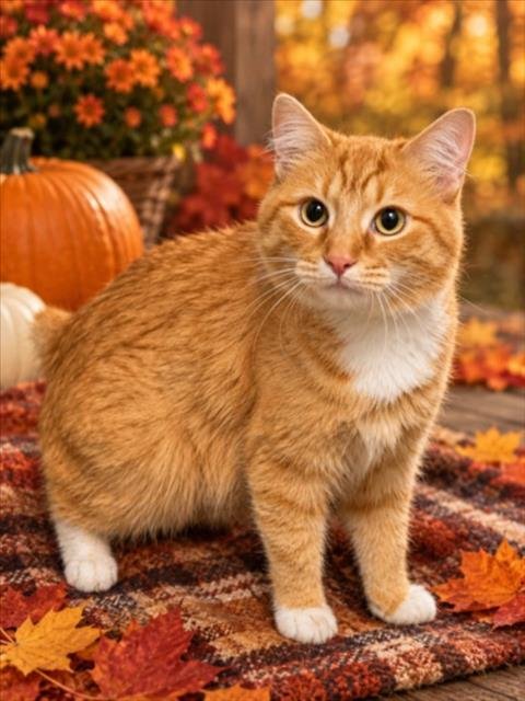 HOBBES - Domestic Long Hair for adoption in Sterling Heights