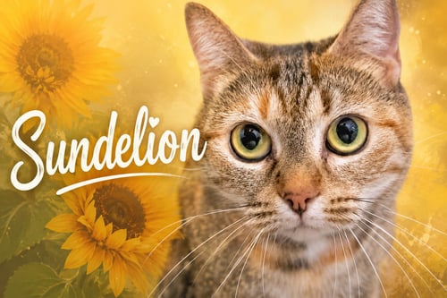 SUNDELION W/SAGE (FCID# 05/11/26-32 BROOKHAVEN) - Tabby / Calico available for adoption