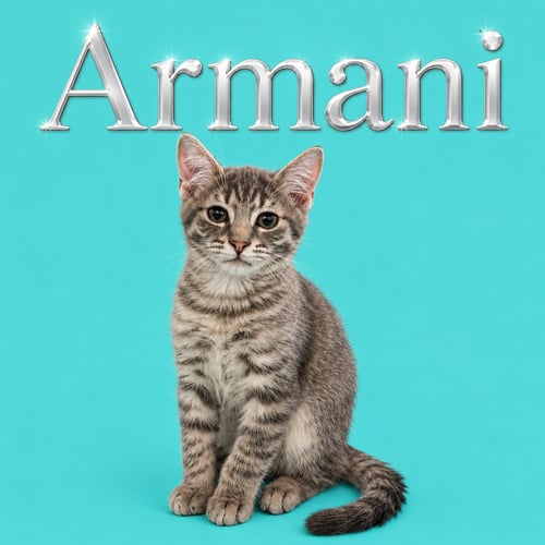 ARMANI (FCID# 07/07/2026 - 12 MILLSBORO PS) DC - Tabby available for adoption