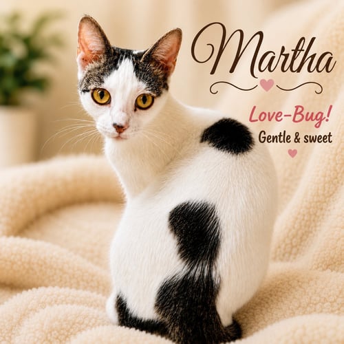 MARTHA (FCID# 06/24/2026 - 148) - Domestic Short Hair available for adoption