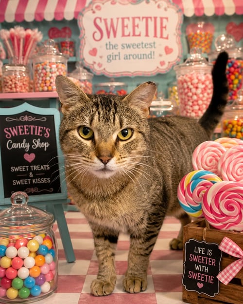 SWEETIE (FCID# 05/12/2026 - 67 TRAINER) - Tabby available for adoption