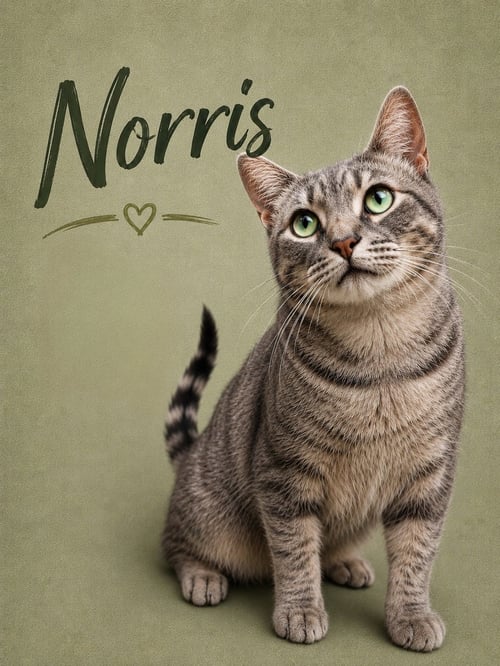 NORRIS 04/28/2026-116 WILLOW GROVE - Tabby available for adoption
