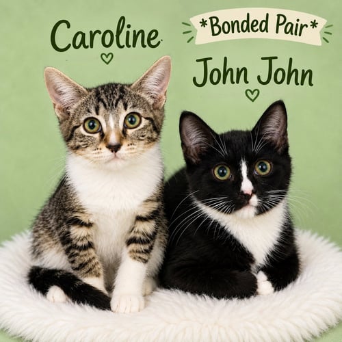 CAROLINE (FCID# 7/10/2026- 165) - Domestic Short Hair available for adoption