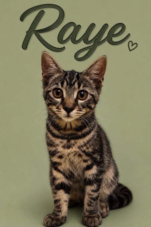 RAYE (FCID# 06/09/2026 - 1 MIDDLETOWN PS) KC - Tabby available for adoption