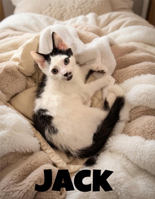 JACK, WILLOW GROVE AREA, (FCID 06/24/2026-133) - Domestic Short Hair available for adoption