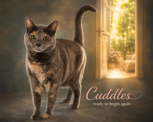 CUDDLES (FCID# 05/09/2025 - 165 BRANDYWINE PS) - Domestic Short Hair available for adoption