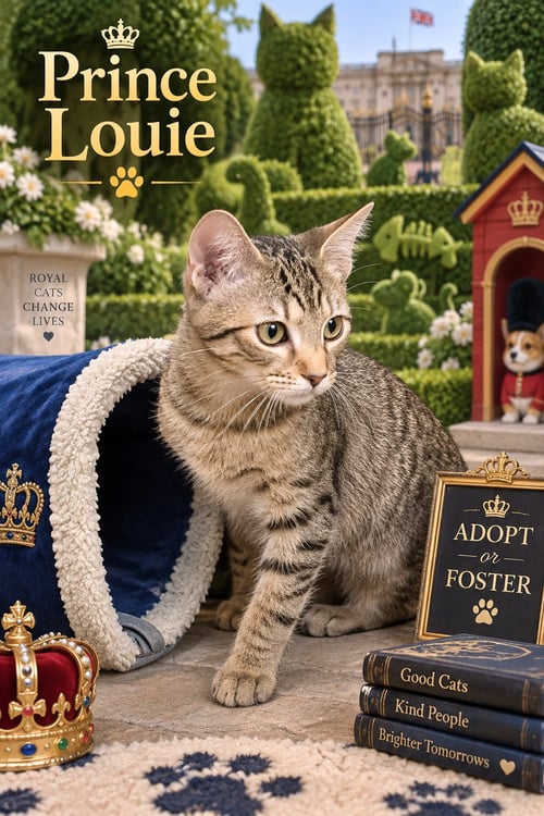 PRINCE LOUIE (FCID# 06/25/2026 - 43 BRANDYWINE PS) - Tabby for adoption in Wilmington