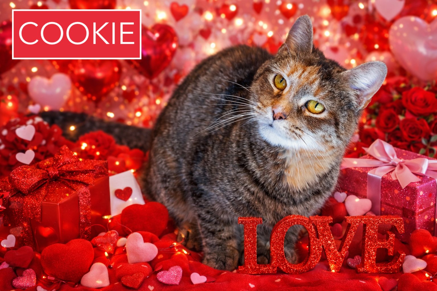 COOKIE (FCID# 01/22/2026 - 1 TRAINER) - Torbie available for adoption