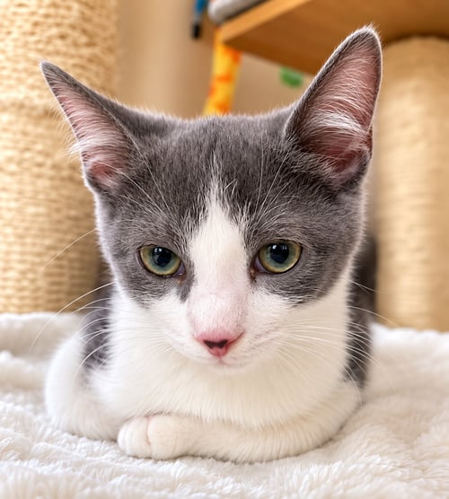 SCREECH, WILLOW GROVE PS, (FCID 06/02/2026-124) - Domestic Short Hair available for adoption