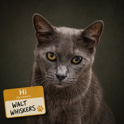 WALT WHISKERS (FCID# 07/20/2026 - 1 TRAINER) - Domestic Short Hair available for adoption