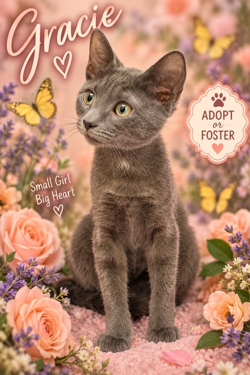 GRACIE (FCID# 08/04/2026 - 11 BRANDYWINE PS) - Domestic Short Hair for adoption in Wilmington