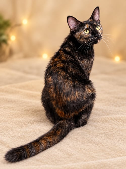 MIMI (FCID# 08/18/2026 - 109) WILLOW GROVE - Tortoiseshell available for adoption