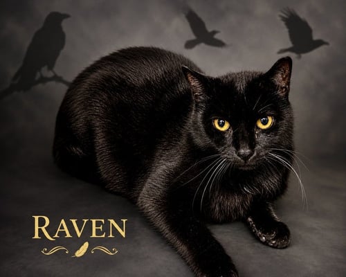 RAVEN #3 (FCID# 07/06/2026 - 54 TRAINER) - Domestic Short Hair available for adoption