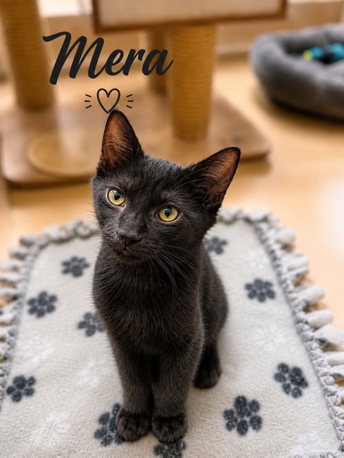 MERA, JENKINTOWN PS, (FCID 06/17/2026-155) - Domestic Short Hair available for adoption