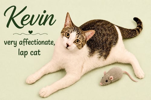 KEVIN (FCID# 06/19/2026-152) WILLOW GROVE - Domestic Short Hair available for adoption