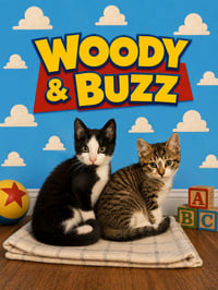 Woody & Buzz: bonded (FCID# 06/24/26 - 66, 65) - Photo 1
