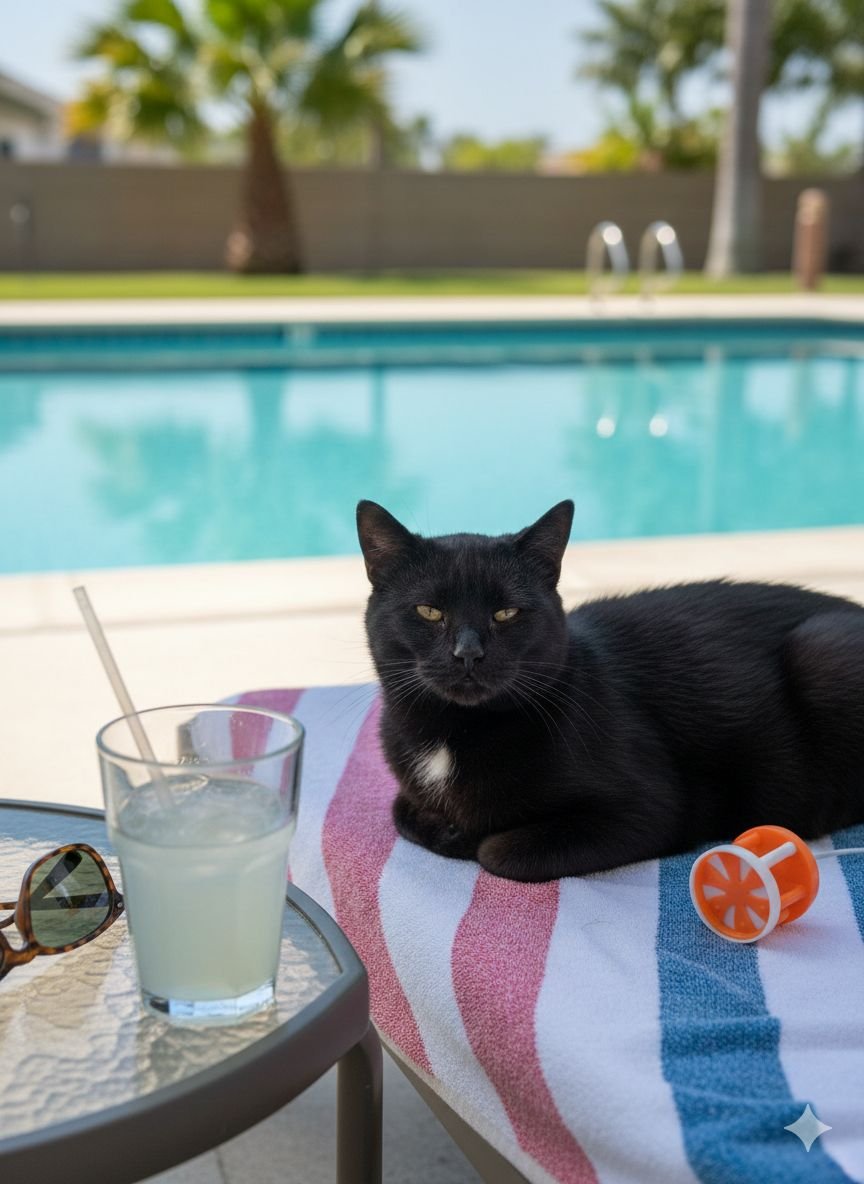 BLACKIE - Domestic Short Hair available for adoption