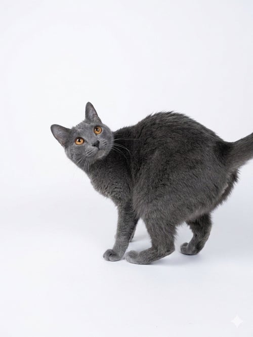 MISHKA - Russian Blue available for adoption