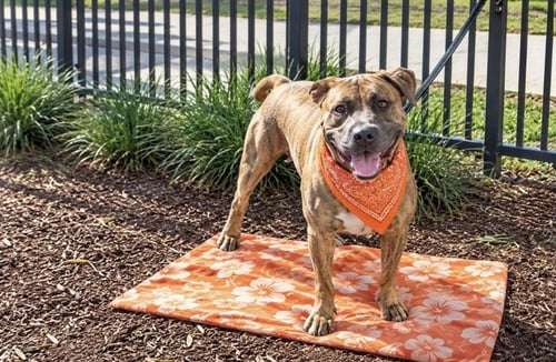 BANNER - Pit Bull Terrier available for adoption