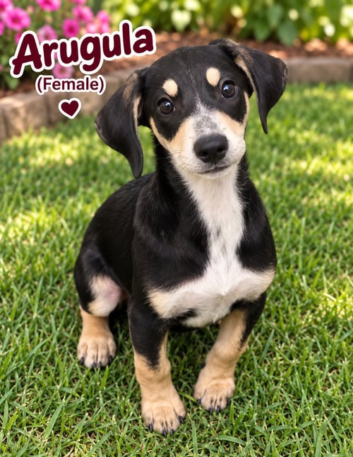 ARUGULA (F) - Hound / Australian Cattle Dog/Blue Heeler available for adoption
