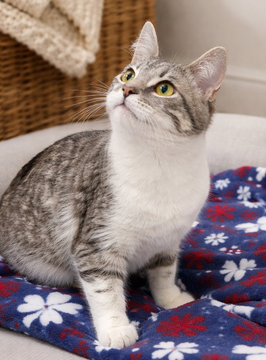 KITTEN COVER BAND - Domestic Short Hair available for adoption