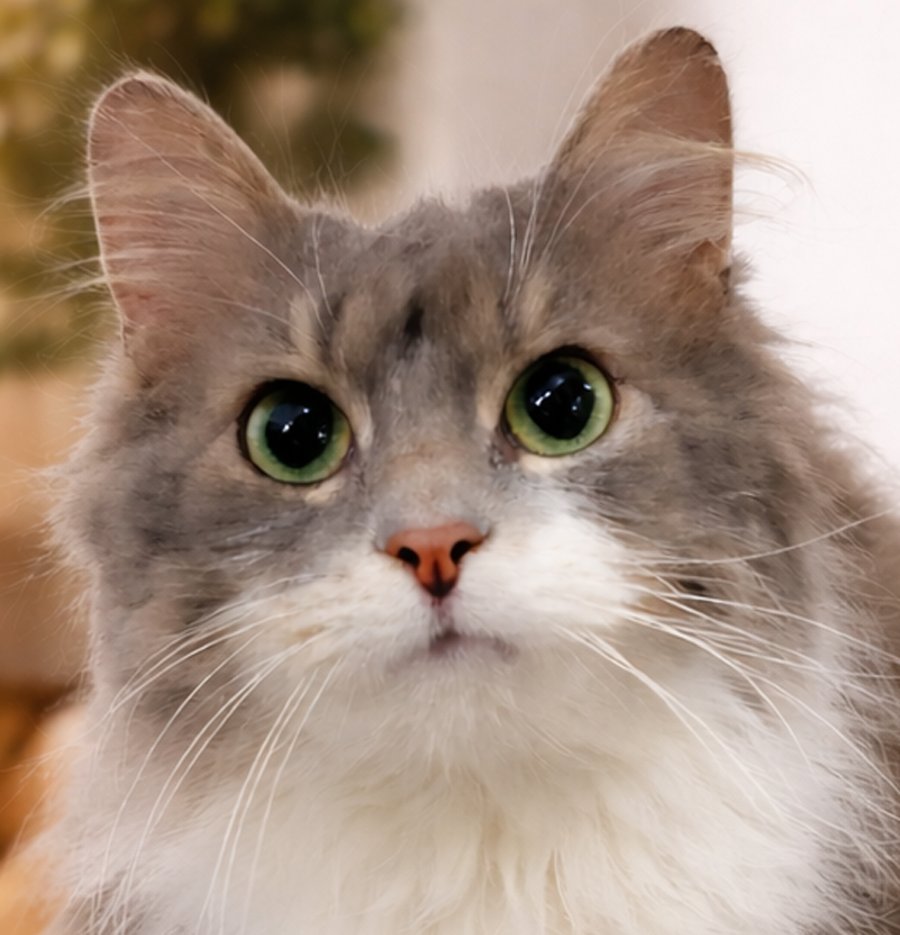 GROVE - Domestic Long Hair / Dilute Calico available for adoption