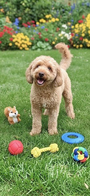 AUGUST - Golden Retriever / Poodle (unknown type) available for adoption