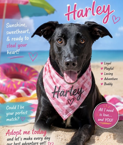 HARLEY - Whippet / Labrador Retriever available for adoption