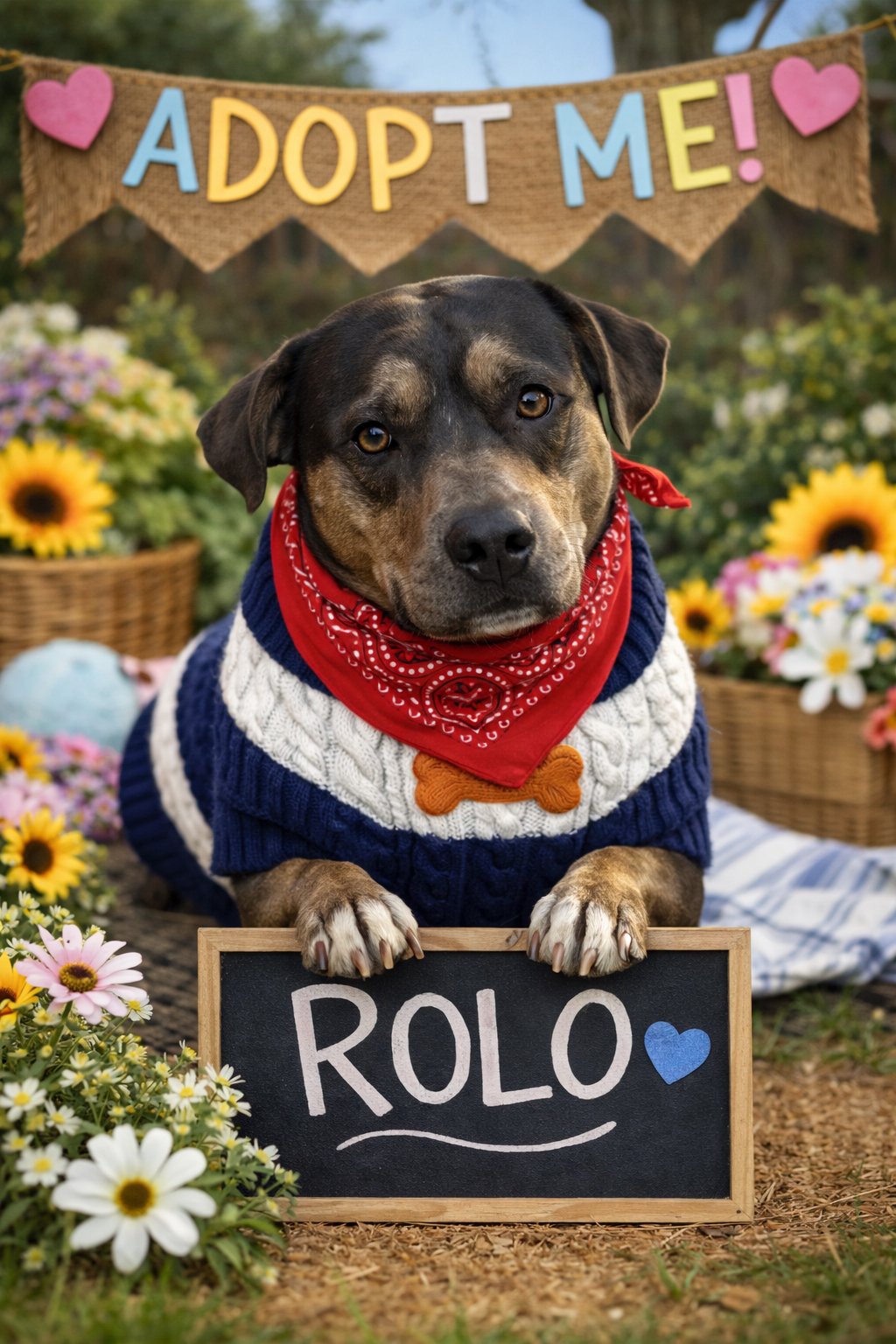 ROLO - Hound / Terrier available for adoption