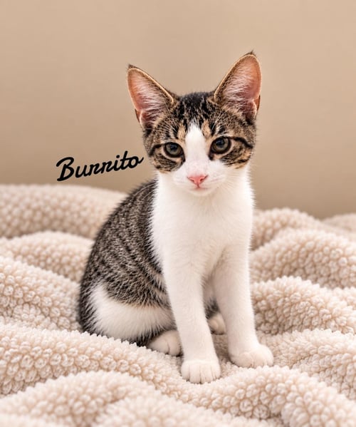 BURRITO - Domestic Short Hair available for adoption