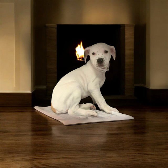 GHOST - American Bulldog available for adoption