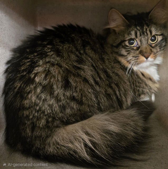 FLUFFY - Domestic Medium Hair available for adoption