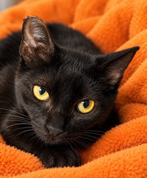 MIDNIGHT - Domestic Short Hair available for adoption
