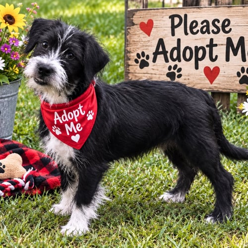 WESLAN - Terrier / Affenpinscher available for adoption