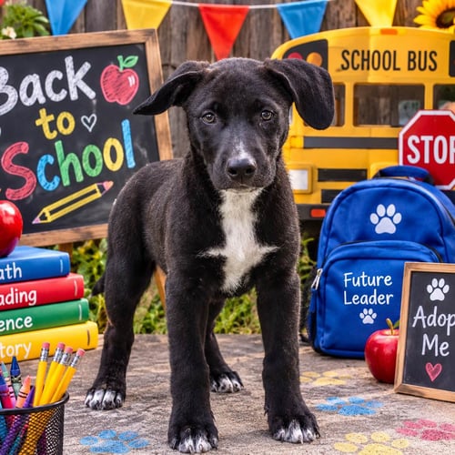 BROCK - Black Labrador Retriever / Pointer available for adoption