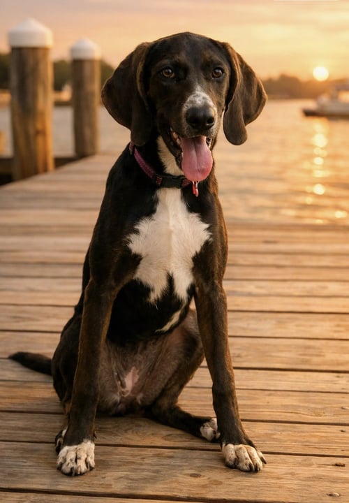 JOSIE - Foxhound available for adoption